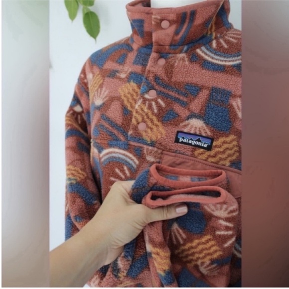 Patagonia Synchilla Snap-T Fleece Pullover Canyon
Block Big Sisu Brown Medium - Picture 5 of 15